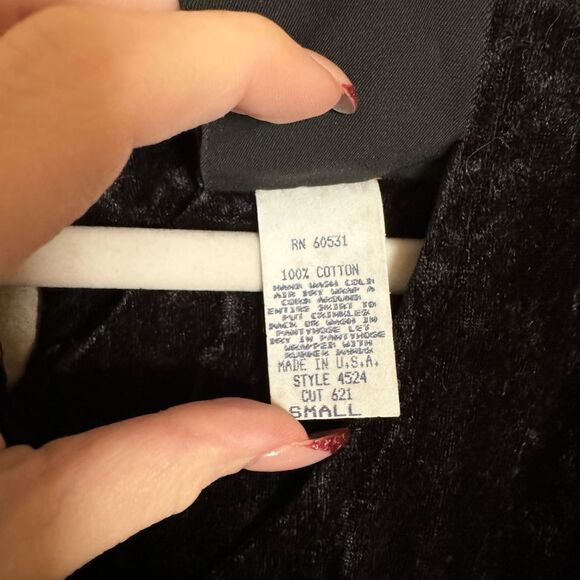 Vintage Circle T Western Velour Patchwork Maxi Dress Sz S Circus‎ Witchy Peasant - Picture 7 of 8